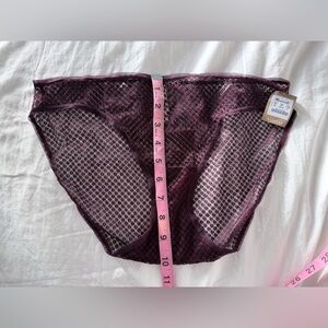 Madewell Plum Lace Intimates